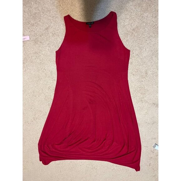 Eileen Fisher Trapeze Dress Berry Red Pink XL Extra Large - Picture 2 of 6